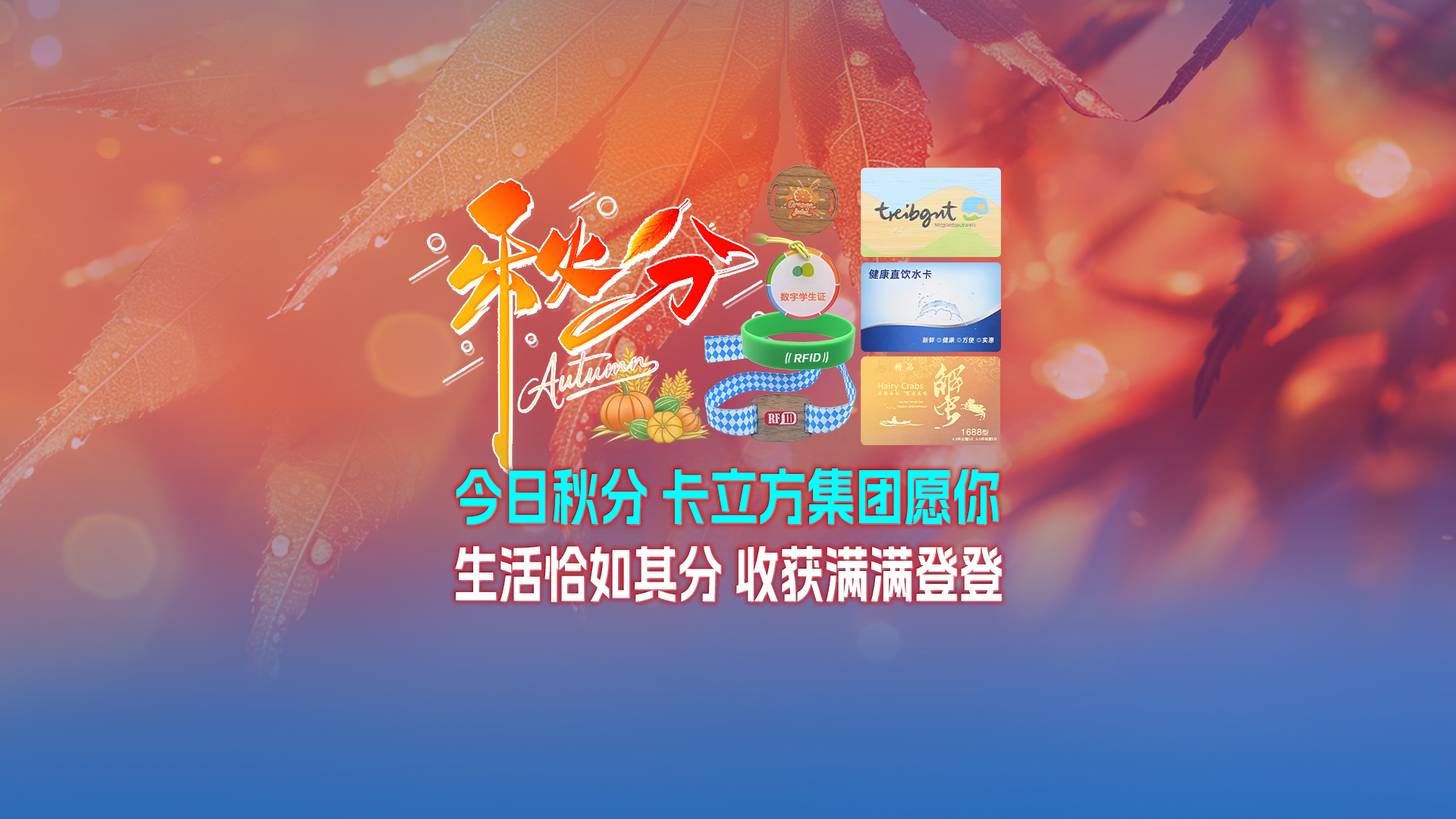 秋分至，卡立方集團智能卡工廠以RFID多元化物聯(lián)網(wǎng)產(chǎn)品科技賦能萬物互聯(lián)