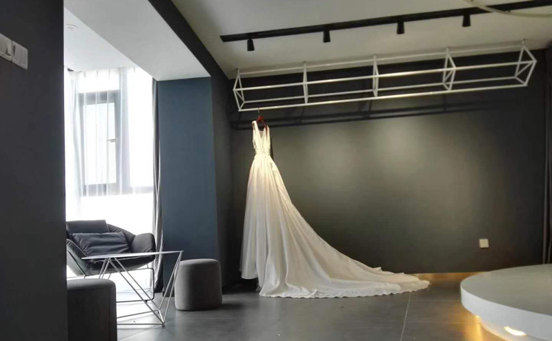 天鵝婚紗體驗(yàn)店裝修設(shè)計